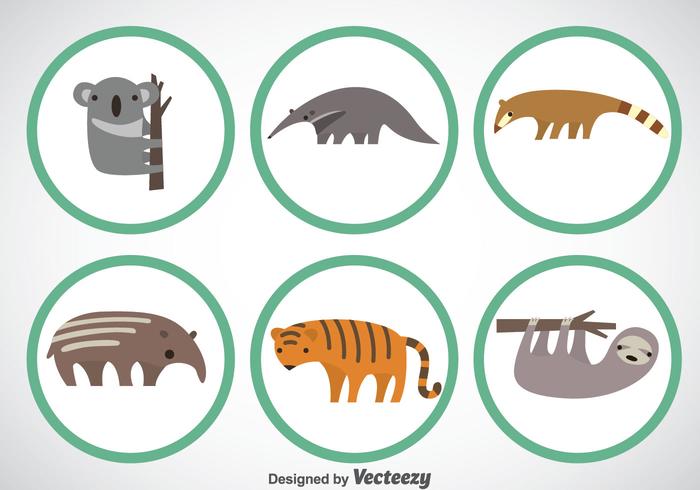 Wild Animal Vector Sets