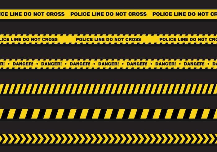 Vector Police Line