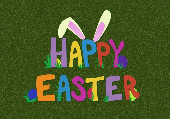 Free Happy Easter Vector