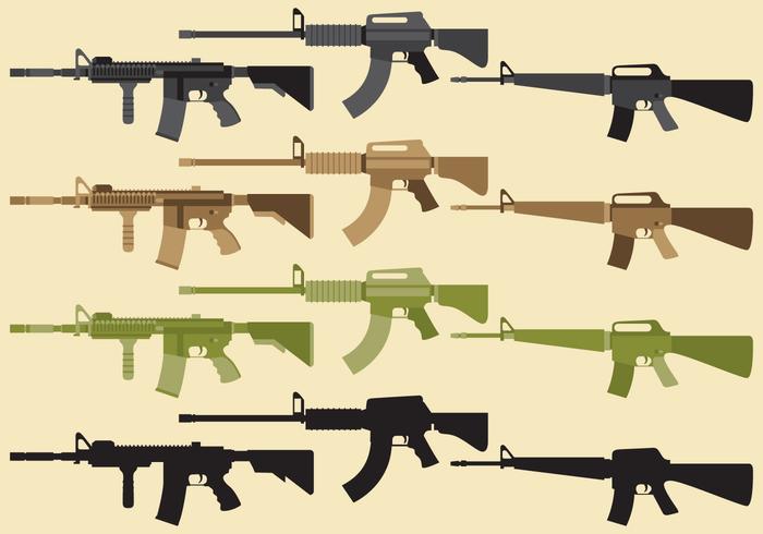 Military Weapon Vectors