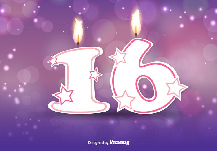 Download Sweet Sixteen Vector Background 105055 - Download Free ...