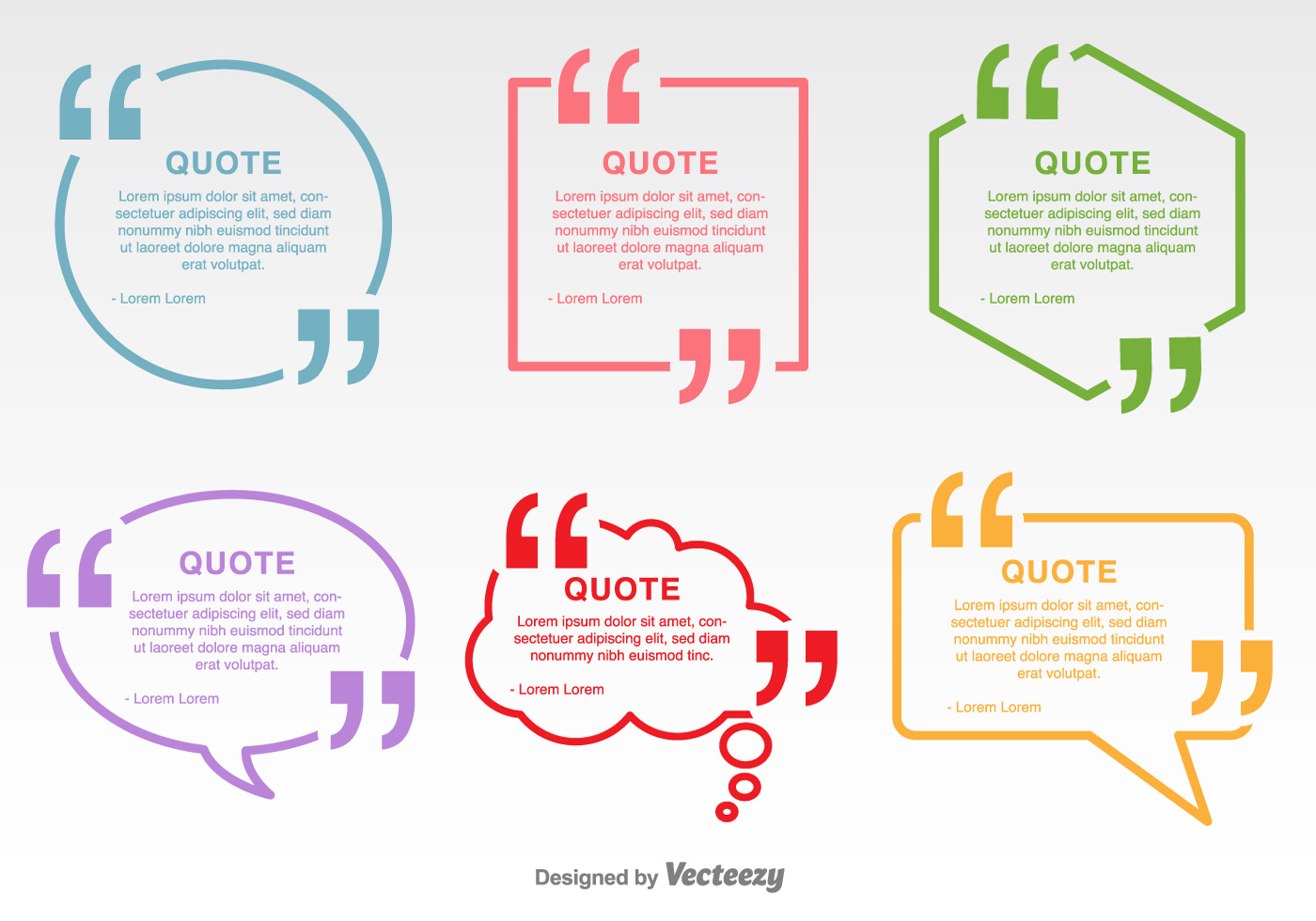 Minimal Quotation Marks Vector Labels - Download Free ...