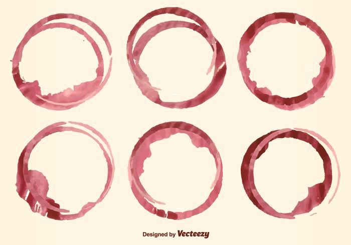 Wine Stain Vector