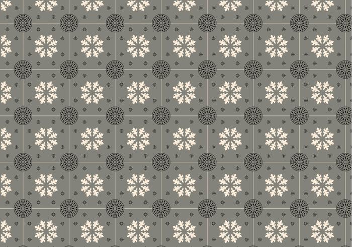 Grey Mosaic Pattern Vector