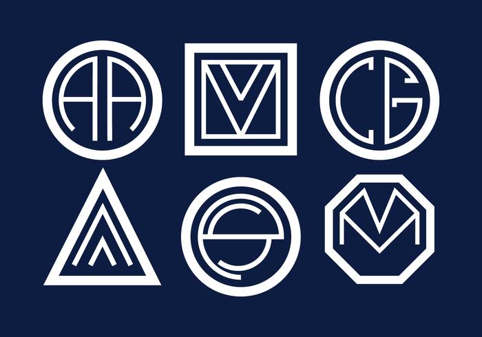 Monograms Vector Monograms Vector