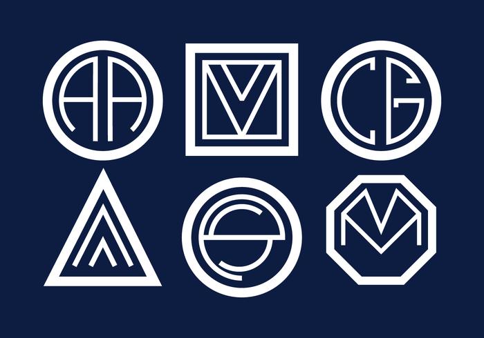 Monograms Vector