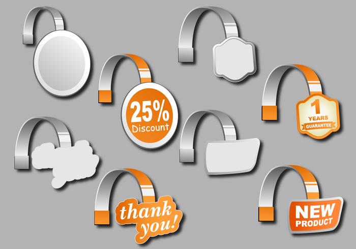 Promotion Wobbler Vectors