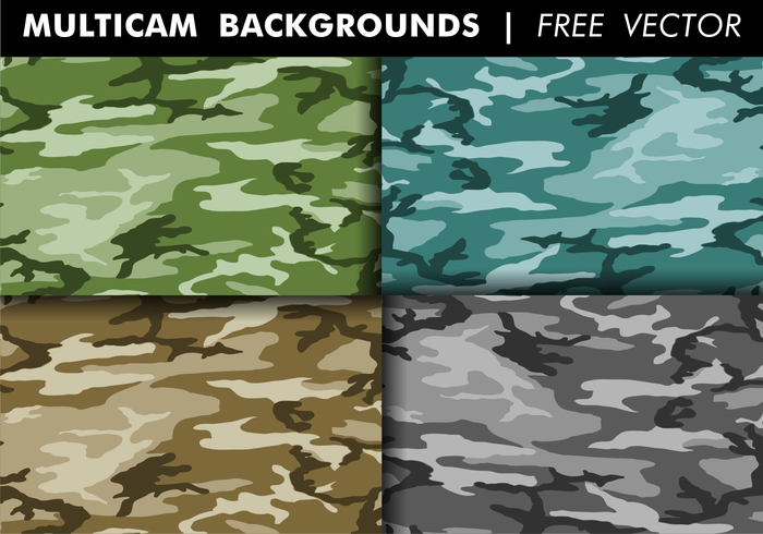 Multicam Backgrounds Free Vector