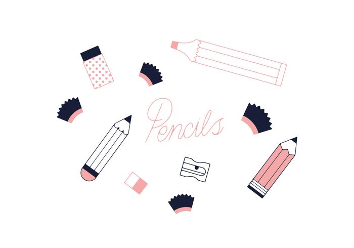 Free Pencils Vector Free Pencils Vector