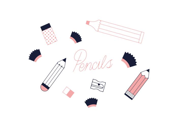 Free Pencils Vector