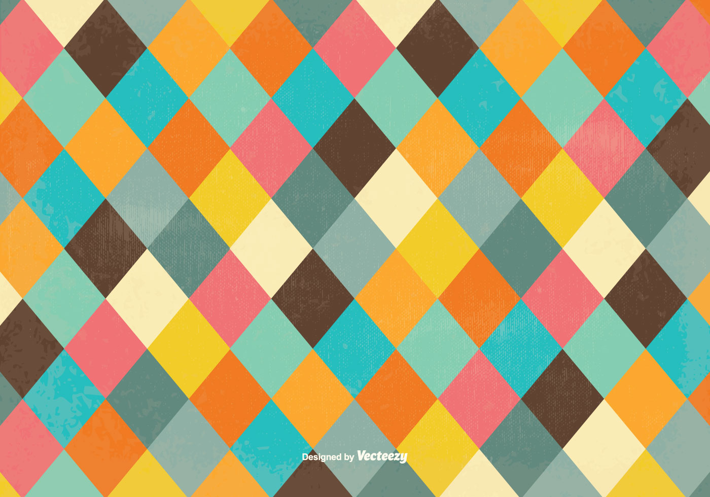 Download Colorful Retro Vector Background - Download Free Vector Art, Stock Graphics & Images