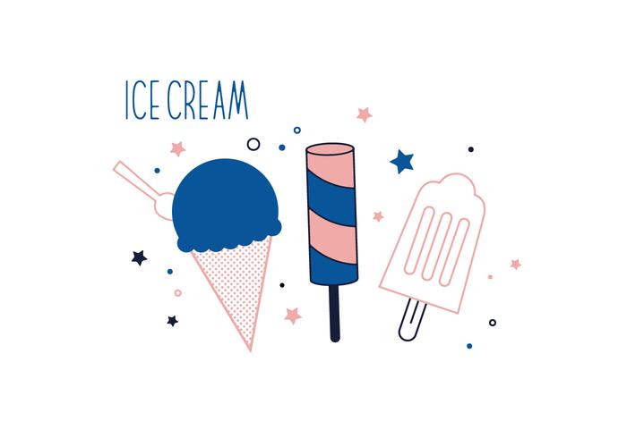 Free Ice Cream Vector Free Ice Cream Vector