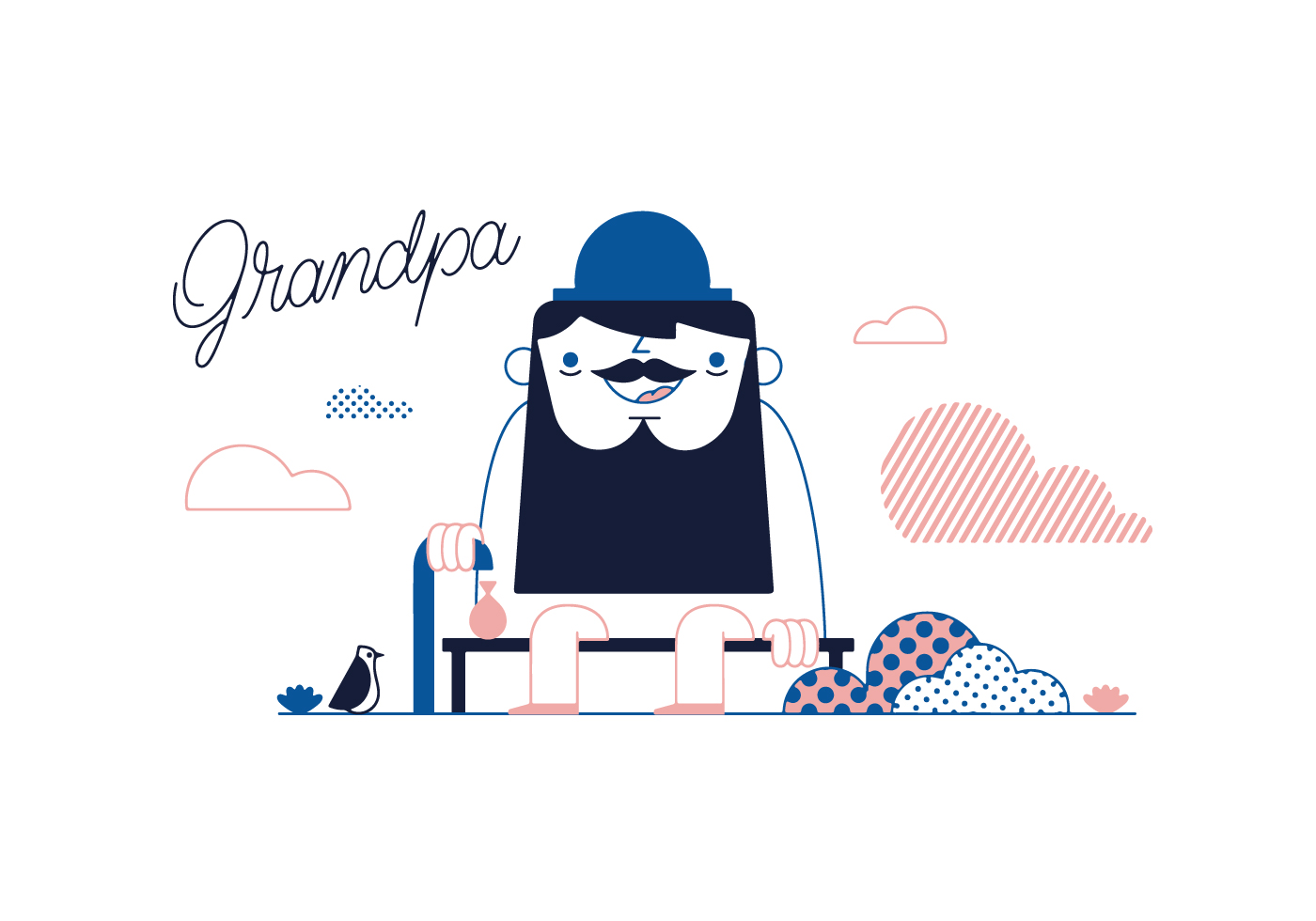 Free Free 333 Grandpa With Grandkids Svg SVG PNG EPS DXF File