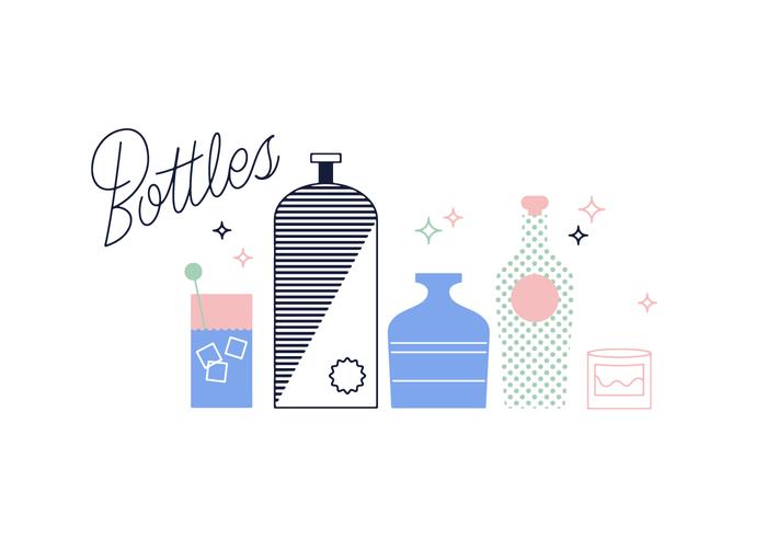 Free Bottles Vector