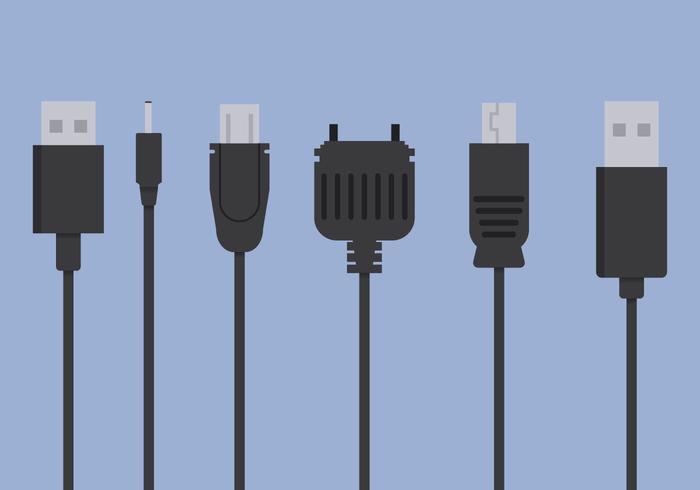 Phone Charger Vector