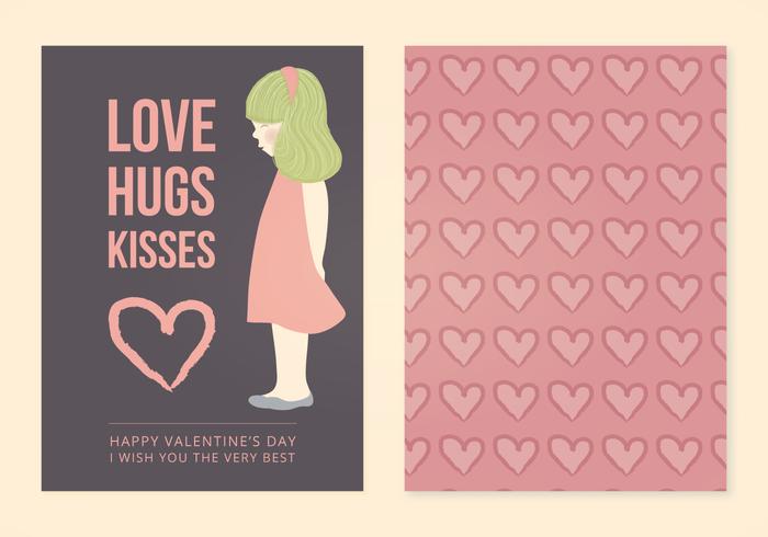 Vector Valentine's Day Card Vector Valentine's Day Card