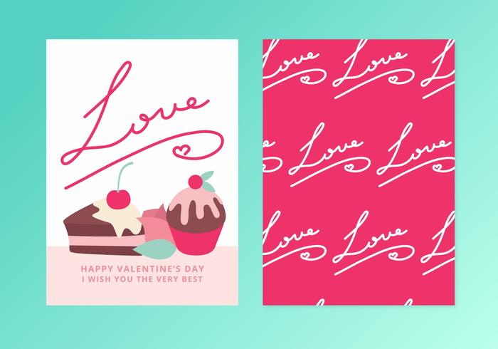 Vector Valentine's Day Card