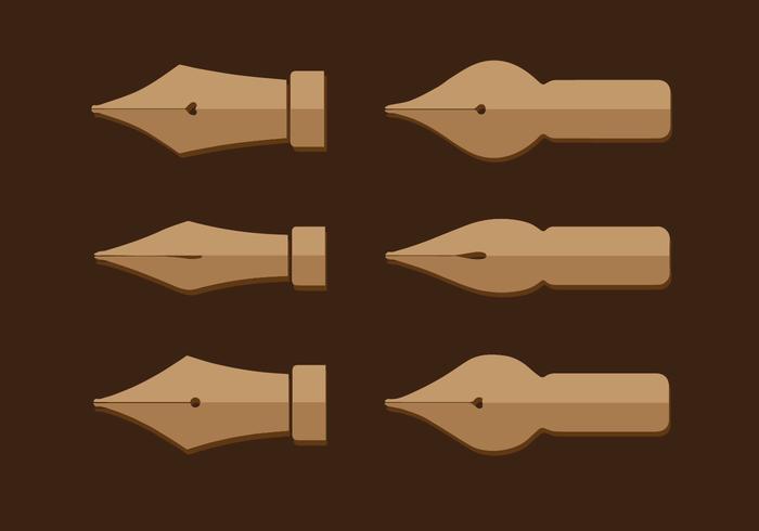 Pen Nib Vector