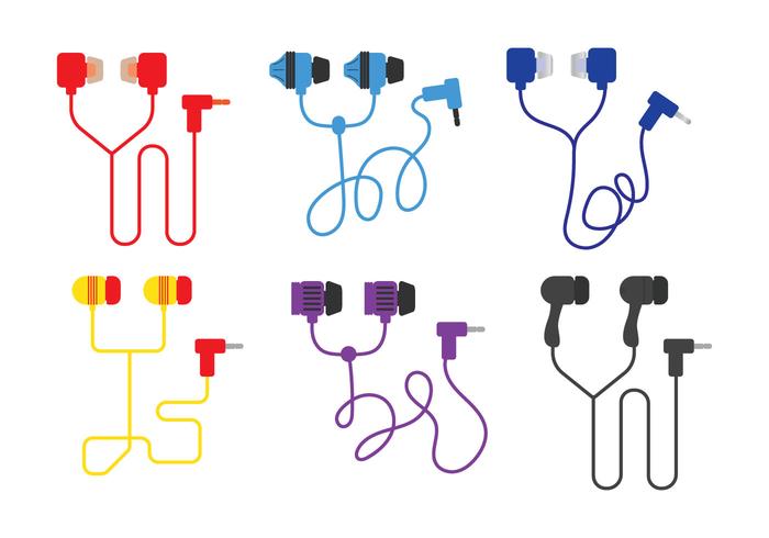 Ear Buds Vector Ear Buds Vector
