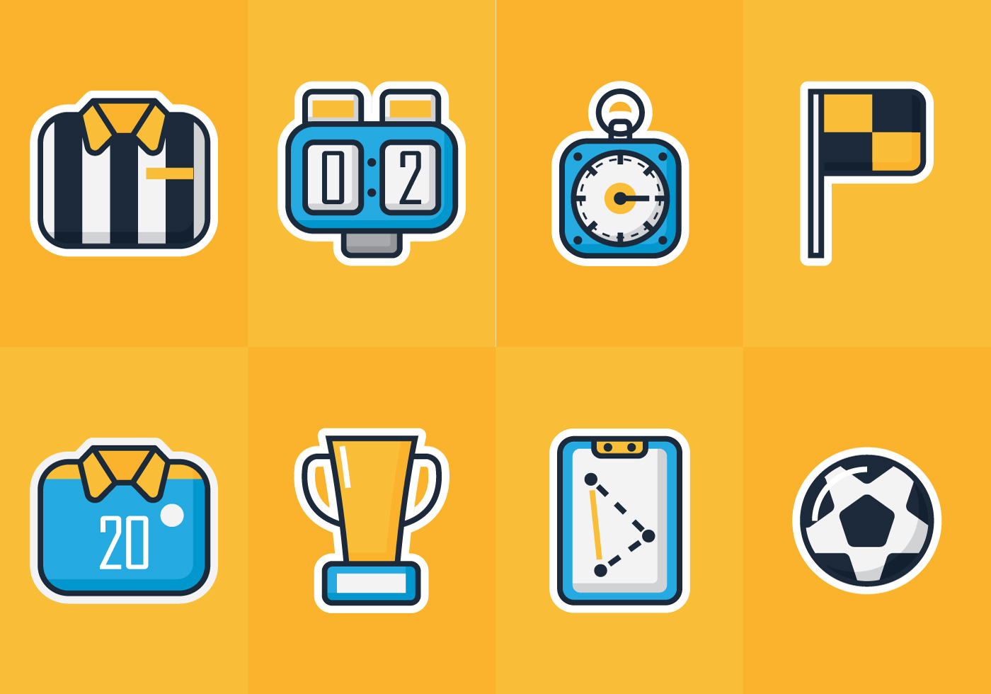 vector kit sticker Sticker Download Free Art  Football  Vectors Kit Vector