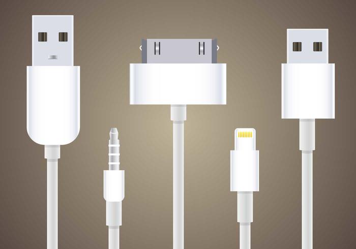 Free Cellphone Plugs Vector