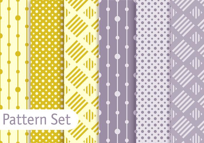 Soft Pastel Geometric Pattern Set Soft Pastel Geometric Pattern Set