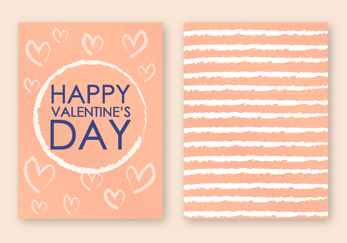 Tarjeta del día de San Valentín gratis Vector