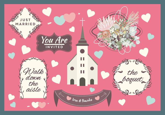 Wedding Vector Elements