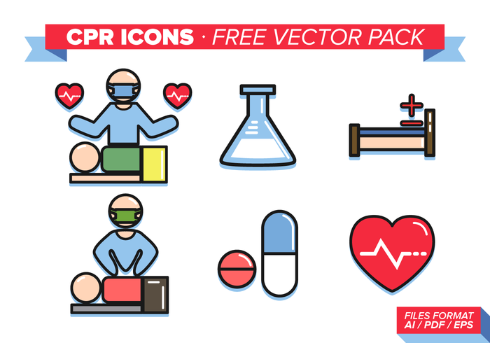 Cpr Icons Free Vector Pack Cpr Icons Free Vector Pack