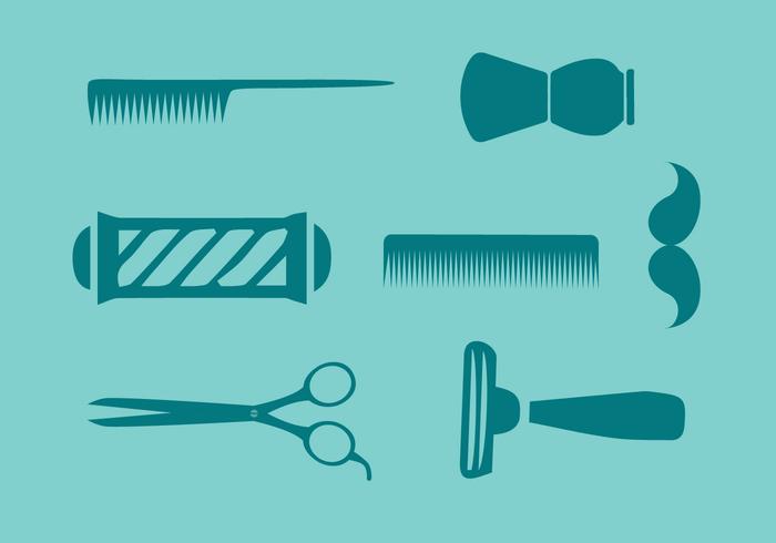 Barber Tools Vector Barber Tools Vector