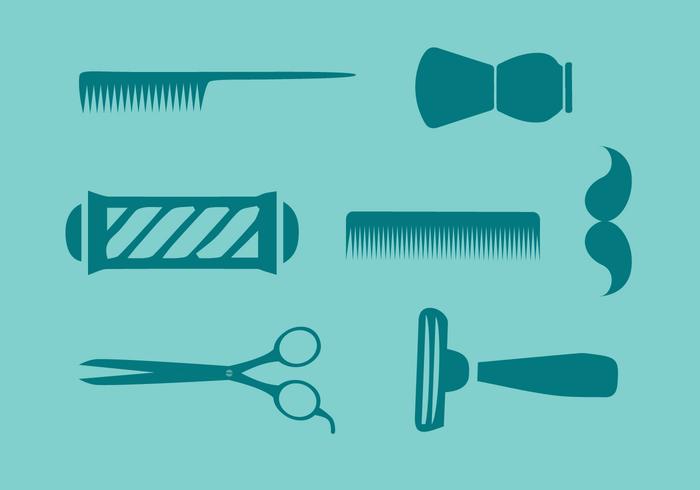 Barber Tools Vector