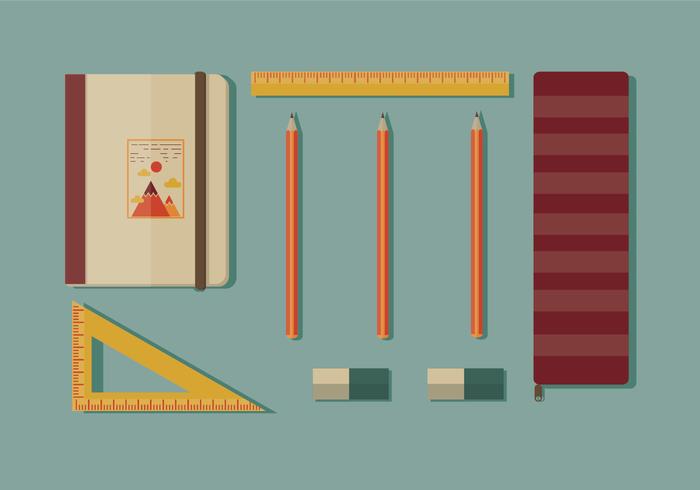 Pencil Case Vector