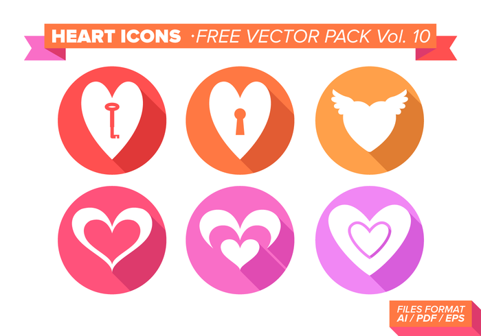 Heart Icons Free Vector Pack Vol. 10 Heart Icons Free Vector Pack Vol. 10