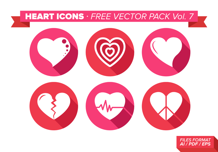 Heart Icons Free Vector Pack Vol. 7 Heart Icons Free Vector Pack Vol. 7
