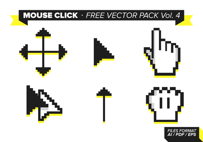 Mouse Click Free Vector Pack Vol. 4 Mouse Click Free Vector Pack Vol. 4