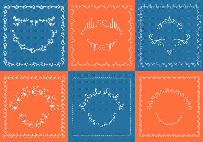 Floral Vector Embellishments Floral Vector Embellishments