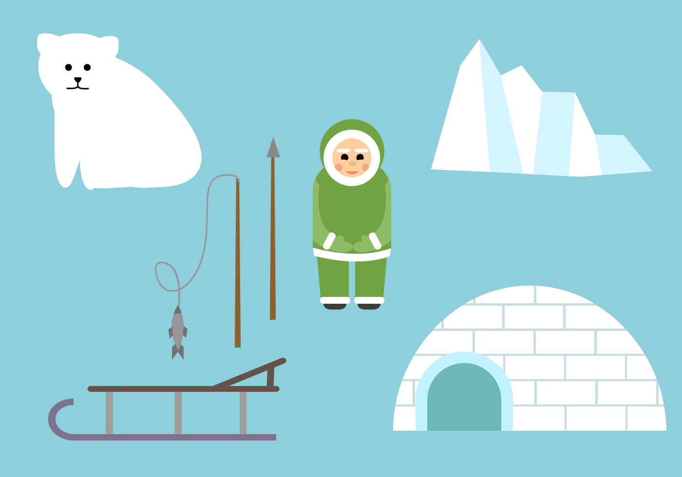 Download Free North Pole Vector - Download Free Vector Art, Stock ...
