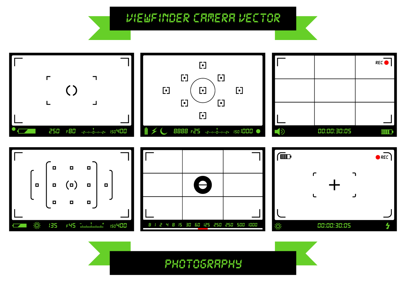 Free Viewfinder Vector 105697 Vector Art at Vecteezy