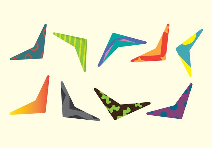 Libre Boomerang Vector Icono # 1