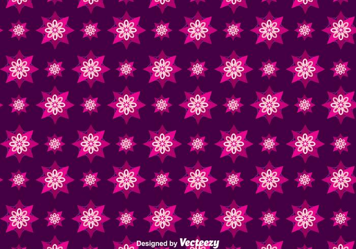 Purple Batik Background Vector