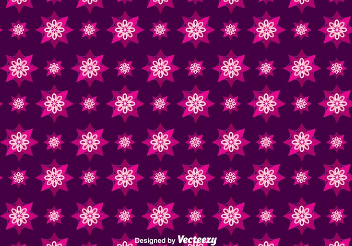 Purple Batik Background Vector