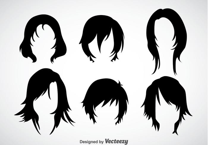Hairstyle Vector Art, Icons, and Graphics for Free Download