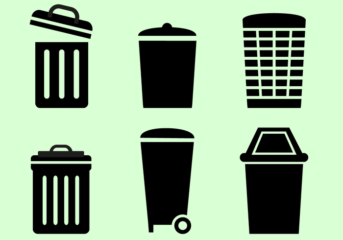 Trash Can Vector