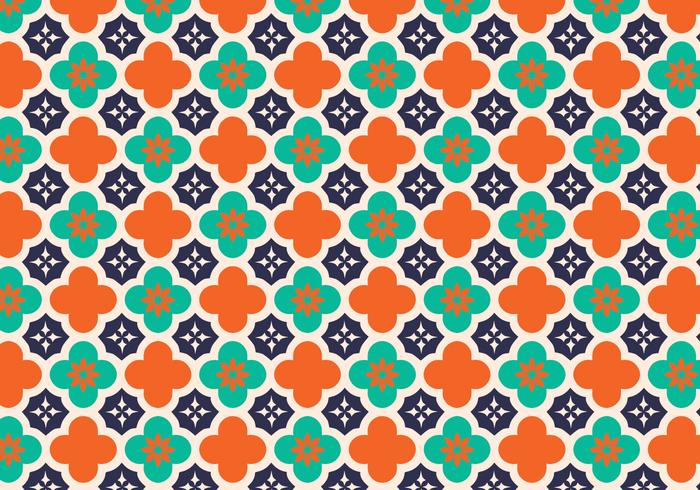 Arabic Pattern Vector Background