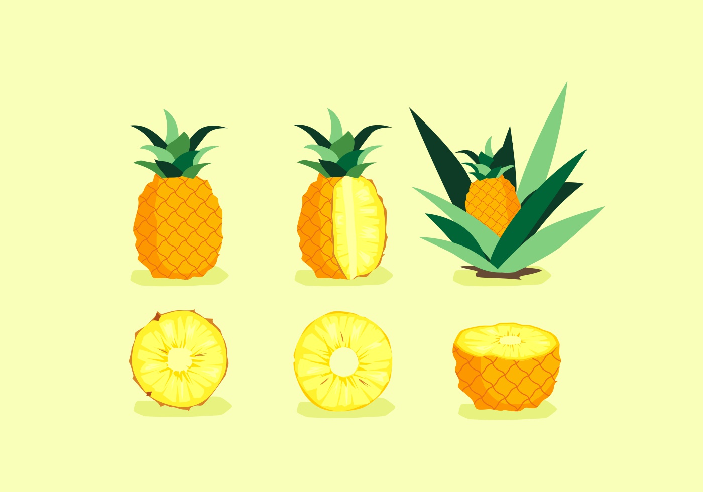 Download PINEAPPLE VECTOR - Download Free Vector Art, Stock ...