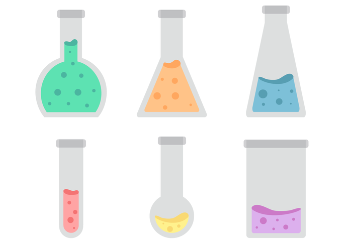 Vectores libres de la química del florero