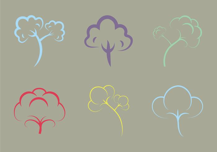 Free Cotton Plant Ilustraciones Vectoriales vector