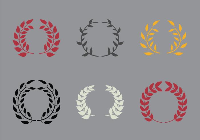 Free Olive Wreath Vector Illustration Free Olive Wreath Vector Illustration