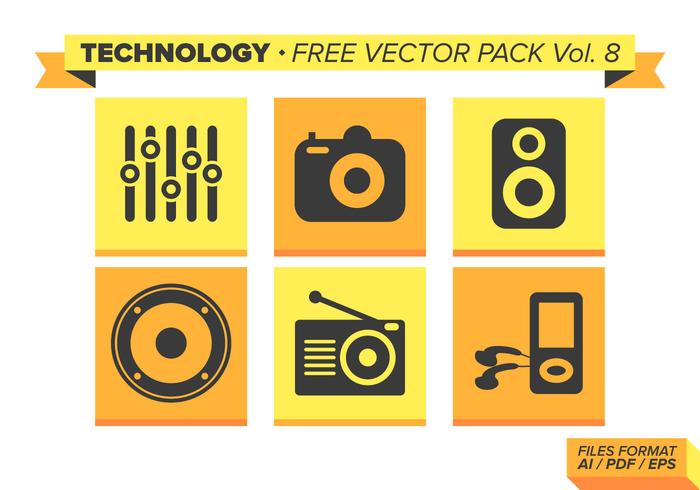 Technology Free Vector Pack Vol. 8 Technology Free Vector Pack Vol. 8