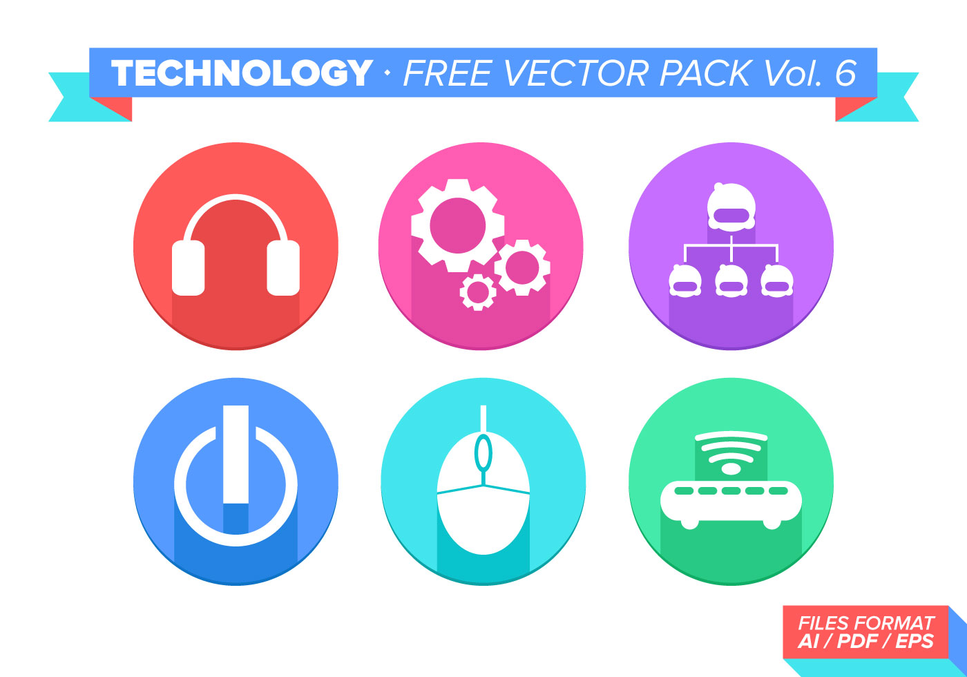 Download Technology Free Vector Pack Vol. 6 - Download Free Vector ...